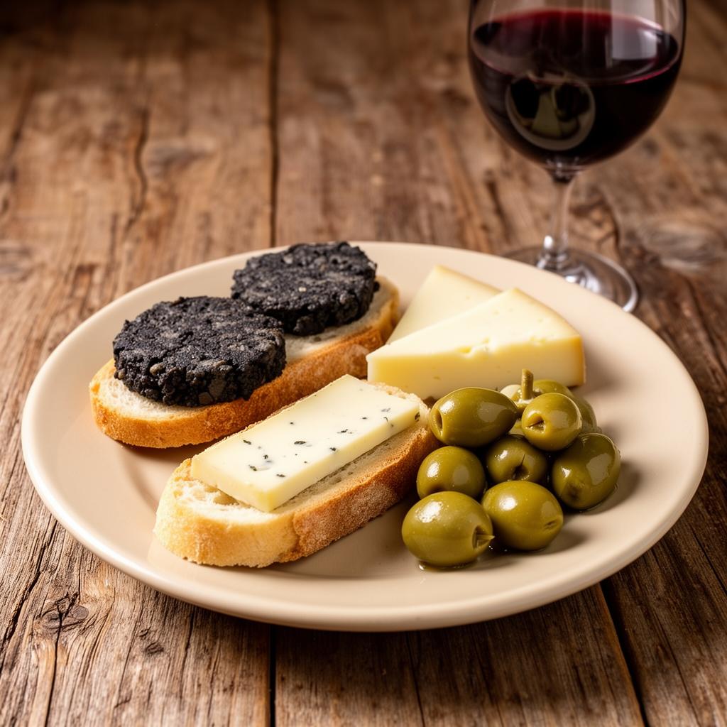 Tapas tradicionales de Burgos